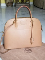 HERMES BOLIDE 35 Veau Graine Courchevel satchel Handbag