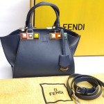 Fendi Petite Mini 3Jours Studded Leather satchel handbag