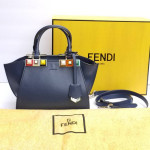 Fendi Petite Mini 3Jours Studded Leather satchel handbag