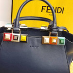 Fendi Petite Mini 3Jours Studded Leather satchel handbag