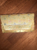 Brocade (Gold) Evening Clutch - Vintage 1950's
