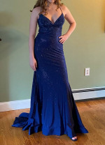 Prom Dress Blue