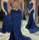 Prom Dress Blue