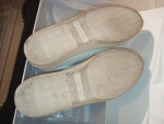 BALENCIAGA Low Top White Arena Sneakers Pelle S Gomm EU 41~Excellent!