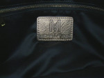 LEATHER TOTE HANDBAG & WRISTLET -NYC Designer Michelle Vale -New Cond.