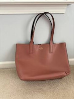 Kate Spade Leather Tote (dusty rose color)