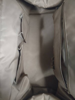 Widemouth leather carryon duffle bag