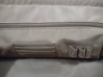 Widemouth leather carryon duffle bag