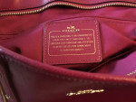 Coach City Zip Crossgrain Leather Zip Tote