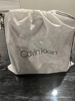 Calvin Klein large signature tote like new
