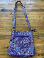 ***Vera Bradley The Classic Hipster in Lilac Tapestry***