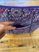 ***Vera Bradley The Classic Hipster in Lilac Tapestry***