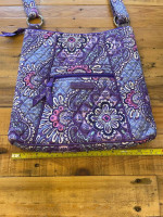 ***Vera Bradley The Classic Hipster in Lilac Tapestry***