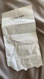 BURBERRY NEVER USED