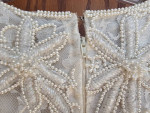 Vintage beaded wedding dress