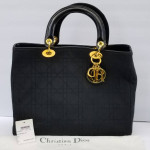 Authentic Vintage Christian Dior Lady Dior Cannage large handbag