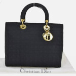 Authentic Vintage Christian Dior Lady Dior Cannage large handbag