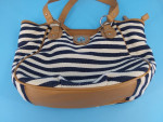 Rosetti medium hand bag / purse, 100% cotton with vinyl trim