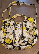 Vera Bradley Quilted Floral Tote Purse