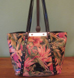 $298 Patricia Nash Rare CUBAN TROPICAL Large Benvenuto Tote Handbag