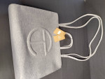 UGG X Telfar large Grey Fleece Shopper
