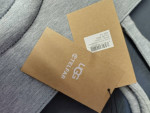 UGG X Telfar large Grey Fleece Shopper