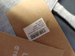 UGG X Telfar large Grey Fleece Shopper