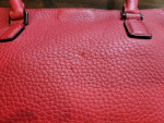 Valentino Garavani "Rockstud" Red Leather Handbag