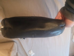 COACH Black Pebble Grain Leather Purse
