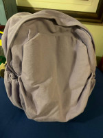 Lavender Canvas Backpack