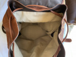 LongChamp leather backpack