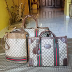 Rare vintage Gucci Travel boston luggage