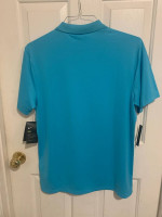 New w/tags NIKE sky Blue Polo Mens Small shirt
