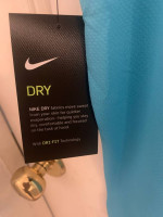 New w/tags NIKE sky Blue Polo Mens Small shirt