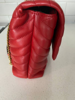 Tory Burch Kira Chevron Red Apple