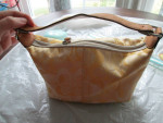 Vintage Genuine Coach Light Yellow Mini Tiny Purse Handbag