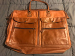 LAND Leather Portfolio Travel Bag