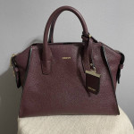 DKNY Purse Chelsea Large Tote Satchel Crossbody Burgundy with Original