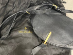 Vera Bradley Black Leather Bag Purse Handbag