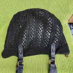 The Sak Black Crochet Purse Handbag