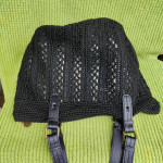 The Sak Black Crochet Purse Handbag