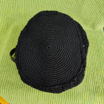 The Sak Black Crochet Purse Handbag