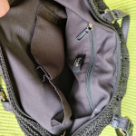 The Sak Black Crochet Purse Handbag