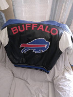 GIII/Carl Banks Full Leather Bills Jacket