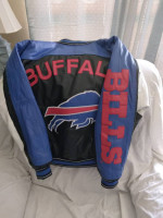 GIII/Carl Banks Full Leather Bills Jacket