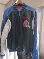 GIII/Carl Banks Full Leather Bills Jacket
