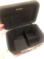 Victoria’s Secret Sequin Wristlet, Train Case and Beauty Bag Set. (Lip