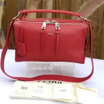 Fendi Lei Selleria Boston Handbag
