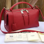 Fendi Lei Selleria Boston Handbag