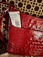 NWT Brahmin Carmine Red Jody